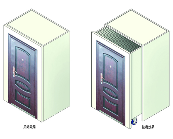 ATM機(jī)推拉式加鈔間